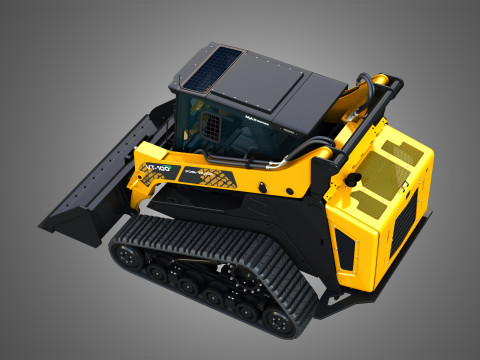 VT-100 Compact Track Loader - Bucket 3D Модель