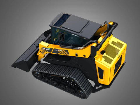 VT-100 Compact Track Loader - Bucket 3D Model