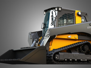 333G Compact Track Loader - Bucket 3D 模型