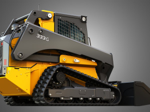 333G Compact Track Loader - Bucket 3D 模型