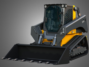 333G Compact Track Loader - Bucket 3D 模型