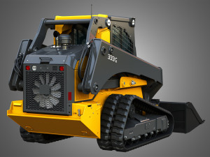 333G Compact Track Loader - Bucket 3D 模型