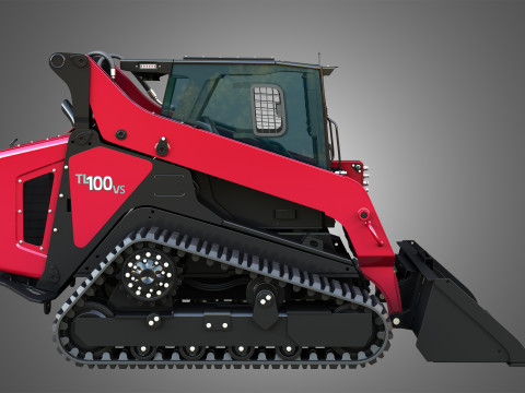 TL100VS Compact Track Loader - Bucket 3D Model