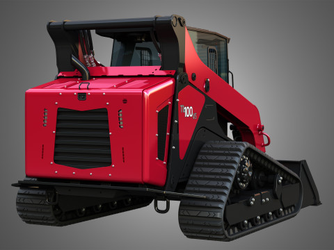 TL100VS Compact Track Loader - Bucket 3D Model
