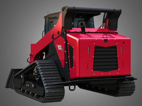 TL100VS Compact Track Loader - Bucket 3D Model