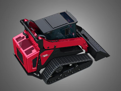TL100VS Compact Track Loader - Bucket 3D Model