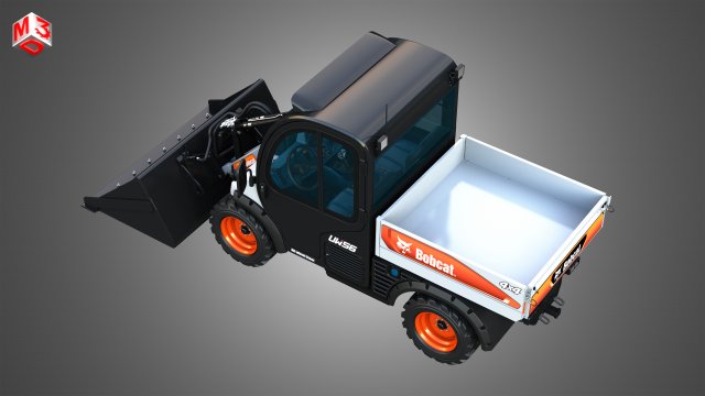 UW56 Toolcat Utility Work Machine 3D Model in Heavy Equipment