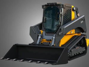 333G Compact Track Loader with Forestry Package - Bucket 3D Model