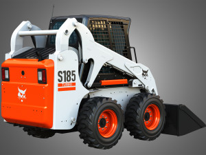 S185 Skid Steer Loader - Bucket 3D 模型