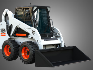 S185 Skid Steer Loader - Bucket 3D 模型