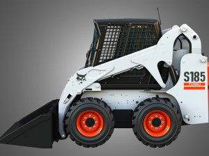 S185 Skid Steer Loader - Bucket 3D 模型