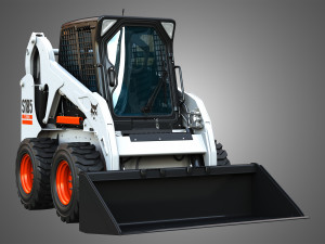 S185 Skid Steer Loader - Bucket 3D 模型