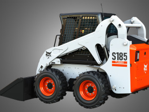 S185 Skid Steer Loader - Bucket 3D 模型