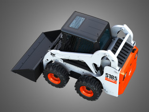 S185 Skid Steer Loader - Bucket 3D 模型
