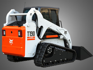 T190 Compact Track Loader - Bucket 3D मॉडल