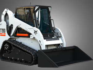 T190 Compact Track Loader - Bucket 3D मॉडल