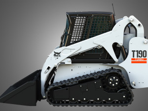 T190 Compact Track Loader - Bucket 3D मॉडल