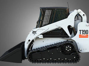 T190 Compact Track Loader - Bucket 3D Model