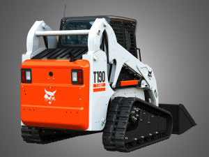 T190 Compact Track Loader - Bucket 3D मॉडल