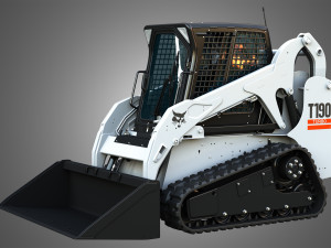 T190 Compact Track Loader - Bucket 3D मॉडल