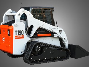 T190 Compact Track Loader - Bucket 3D मॉडल
