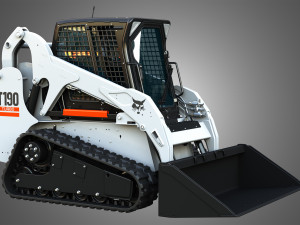 T190 Compact Track Loader - Bucket 3D मॉडल