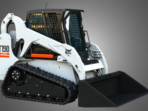 T190 Compact Track Loader - Bucket 3D Model
