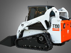 T190 Compact Track Loader - Bucket 3D Model