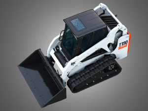 T190 Compact Track Loader - Bucket 3D मॉडल