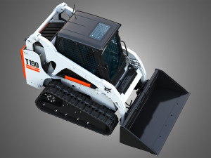 T190 Compact Track Loader - Bucket 3D मॉडल