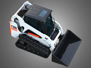 T190 Compact Track Loader - Bucket 3D Model