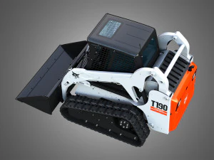 T190 Compact Track Loader - Bucket 3D Model