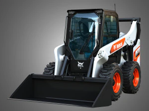 S76 Skid Steer Loader - Bucket 3D Model