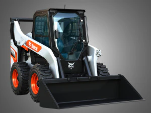 S76 Skid Steer Loader - Bucket 3D Model