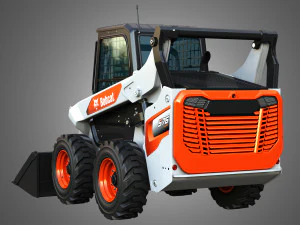 S76 Skid Steer Loader - Bucket 3D Model