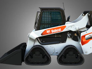 S76 Quad Tracks Loader - Bucket 3D Model