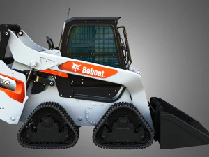 S76 Quad Tracks Loader - Bucket 3D Model