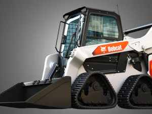 S76 Quad Tracks Loader - Bucket 3D Model