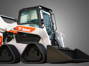 S76 Quad Tracks Loader - Bucket 3D Model