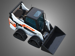 S76 Quad Tracks Loader - Bucket 3Dモデル