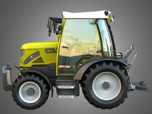 SKE 50 - Electric Tractor 3D Model