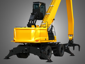 MH3050 - Wheel Material Handler 3D मॉडल