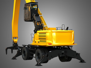 MH3050 - Wheel Material Handler 3D मॉडल