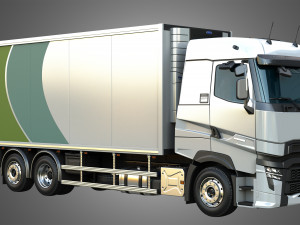T520 - Refrigerated Truck 3D Model