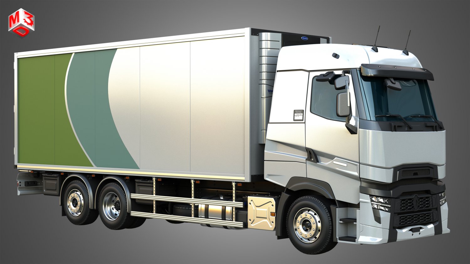 T520 - Refrigerated Truck 3D Модель In Грузовик 3DExport