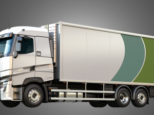 T520 - Refrigerated Truck 3D Model