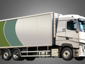T520 - Refrigerated Truck 3D Model