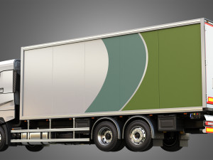 T520 - Refrigerated Truck 3D Model