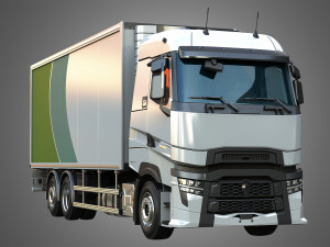 T520 - Refrigerated Truck 3D Model