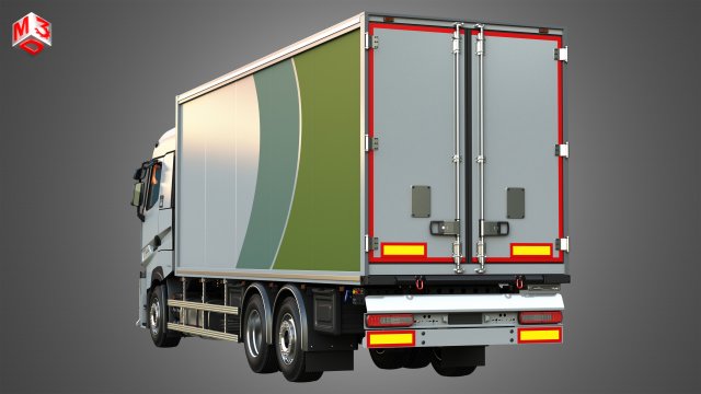 T520 - Refrigerated Truck 3D Модель In Грузовик 3DExport